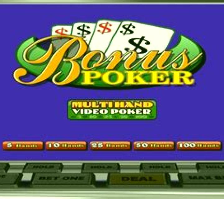 Bonus Poker MH (Betsoft) slot game