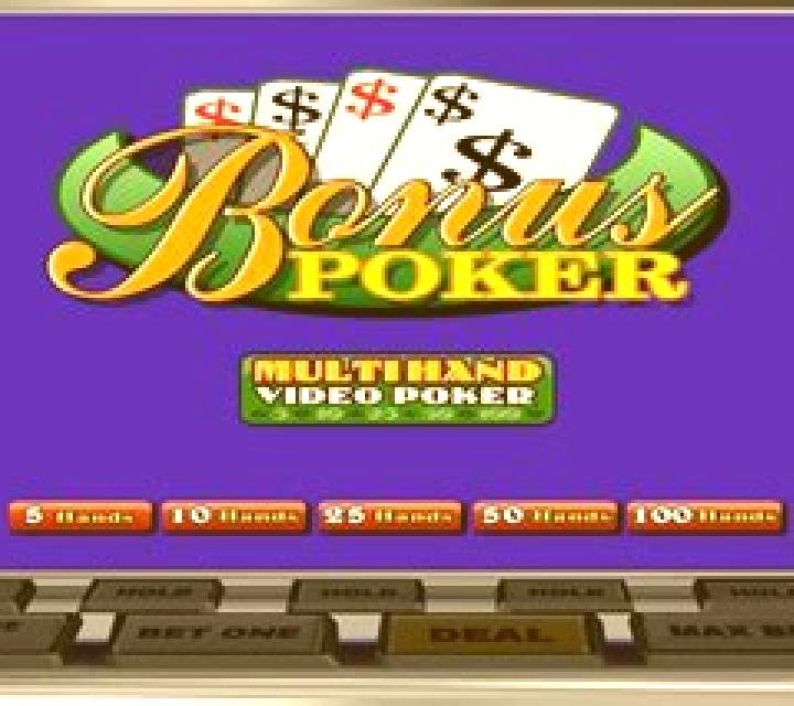 Bonus Poker MH (Betsoft) slot