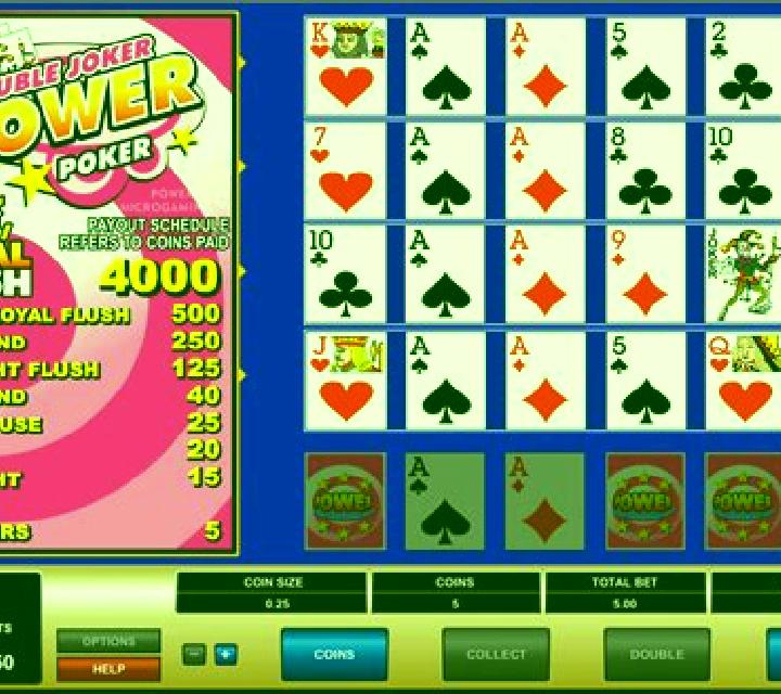 Bonus Power Poker (Microgaming) slot game