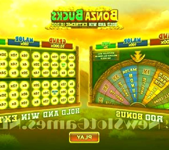 Bonza Bucks Hold and Win Extreme 10,000 slot