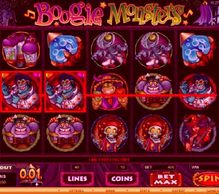 Boogie Monsters slot machine