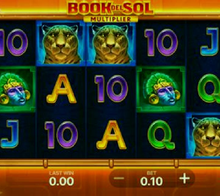 Book del Sol: Multiplier slot