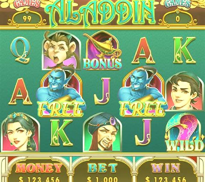 Book of Aladdin slot game