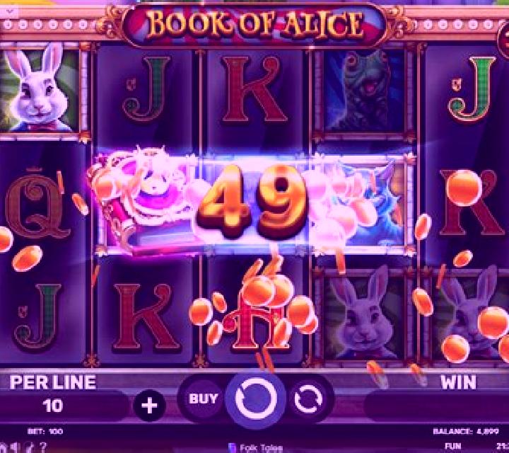 Book of Alice online slot