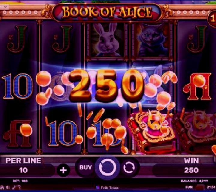 Book of Alice slot machine