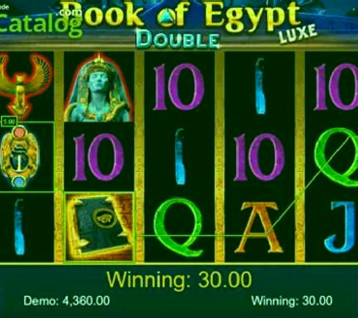 Book of Egypt Double Luxe slot