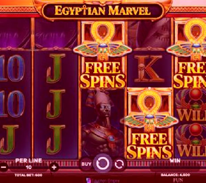 Book of Egyptian Marvel slot game