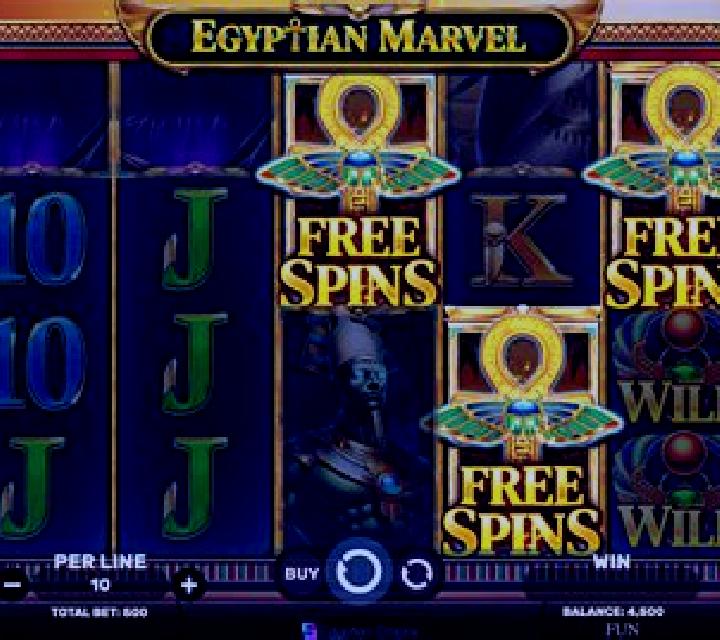 Book of Egyptian Marvel slot machine