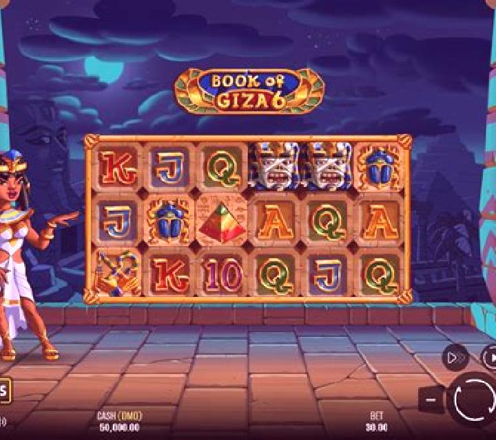 Book of Giza slot game
