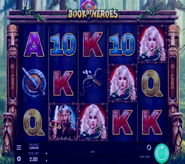 Book of Heroes slot machine