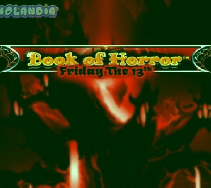 Book of Horror Friday The 13th slot machine