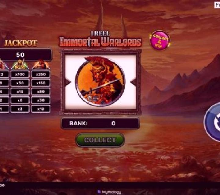 Book of Immortal Warlords slot machine