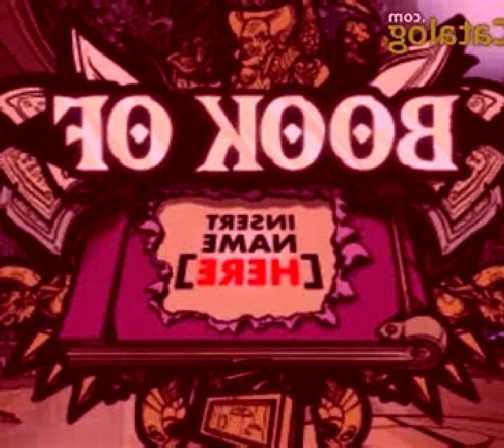 Book of Insert Name Here slot