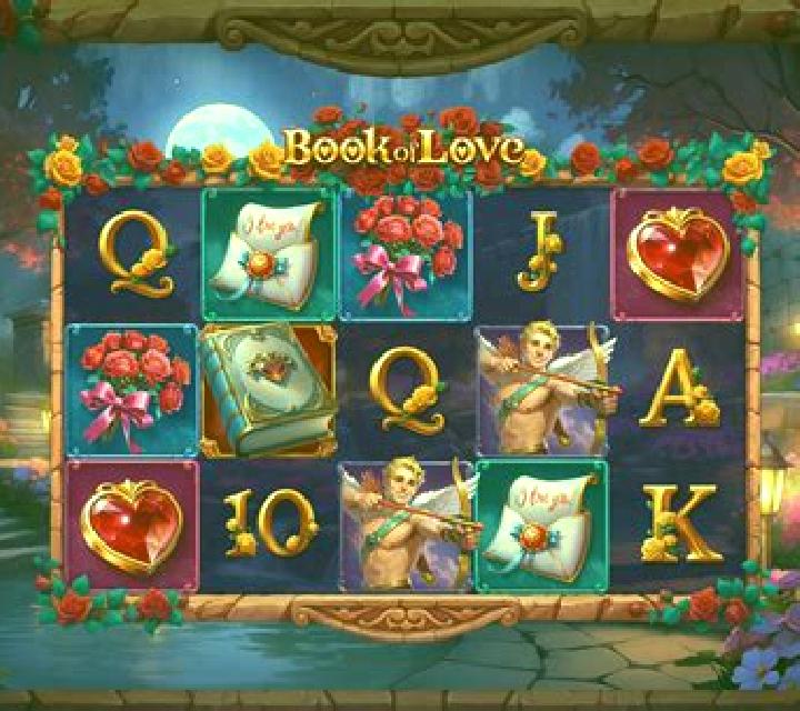 Book of Love slot machine
