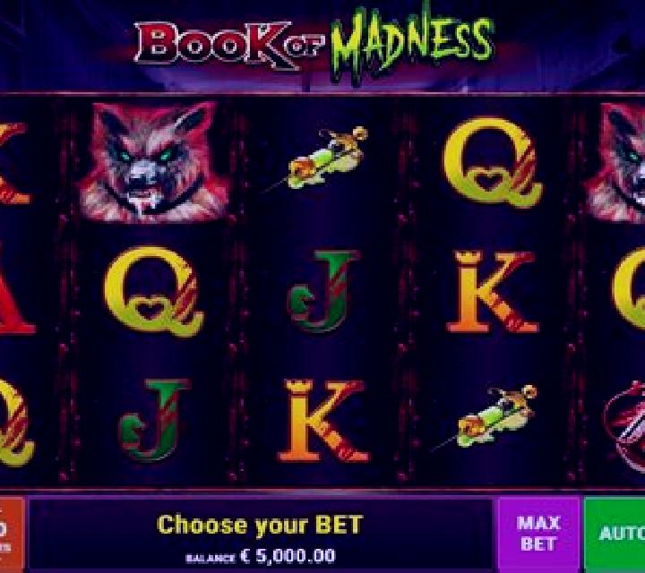 Book of Madness slot machine