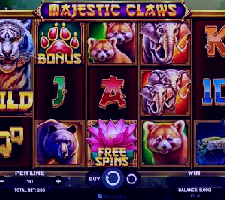 Book of Majestic Claws slot game