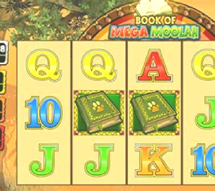 Book of Mega Moolah slot game