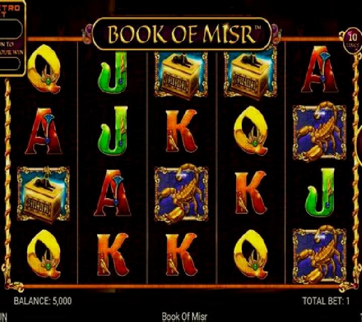 Book Of Misr slot game