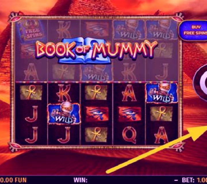 Book of Mummy (Octavian Gaming) slot machine