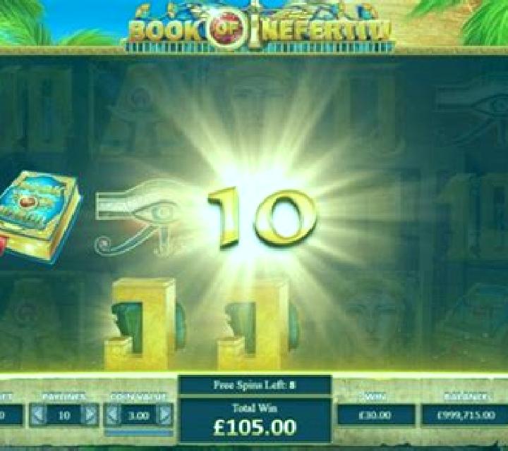 Book of Nefertiti slot machine