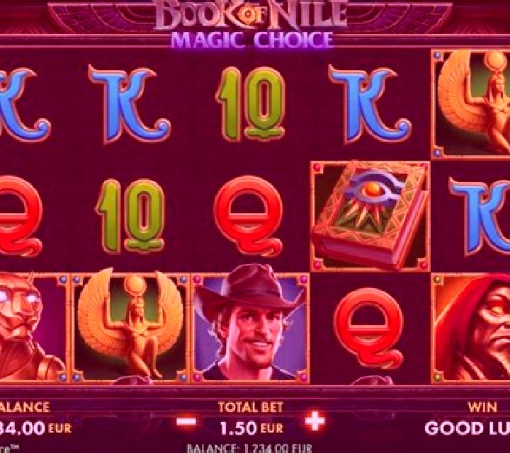 Book of Nile Magic Choice slot machine