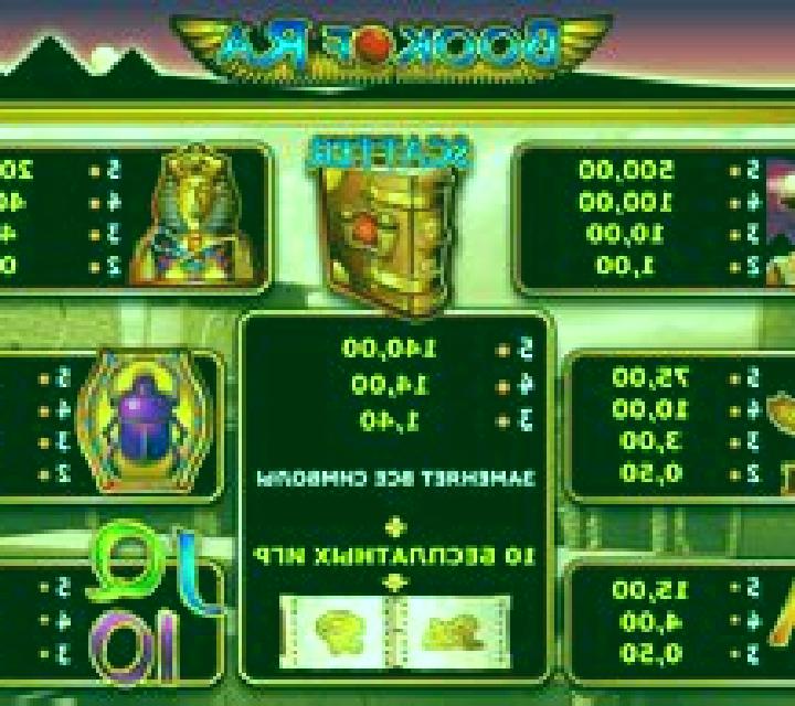 Book of Ra deluxe 6 slot