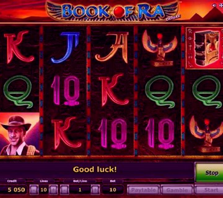 Book of Ra deluxe online slot