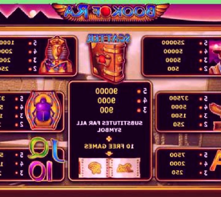 Book of Ra Dice slot machine