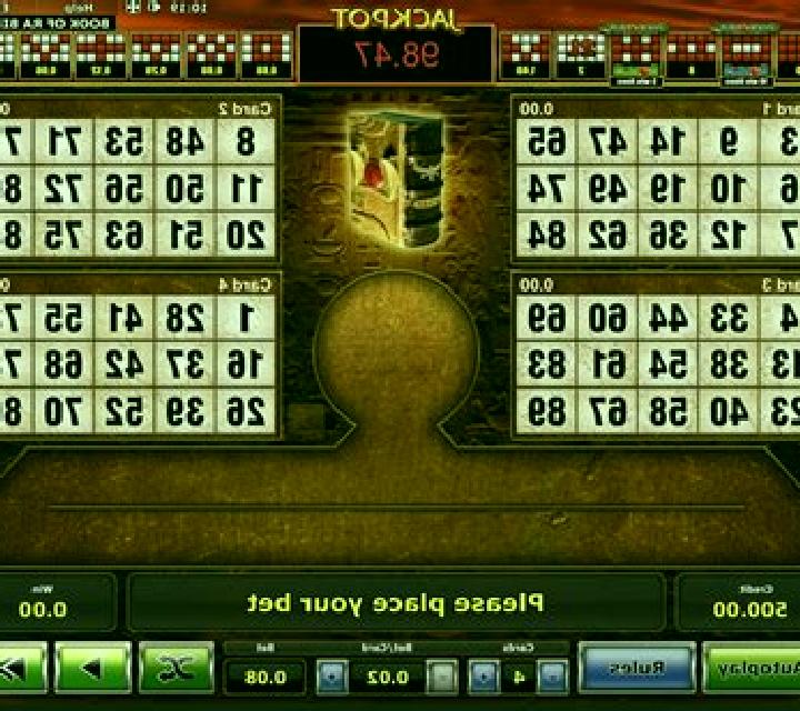Book of Ra Multi Card Bingo Deluxe slot game