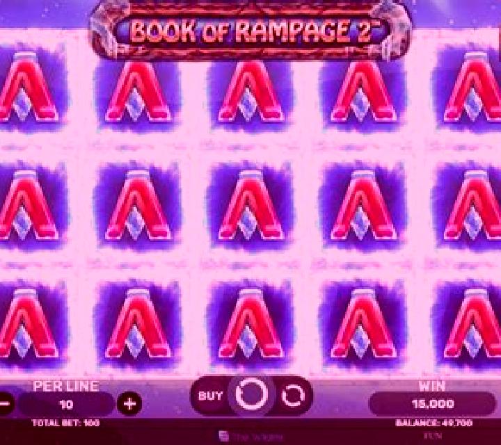 Book of Rampage Christmas Edition slot game