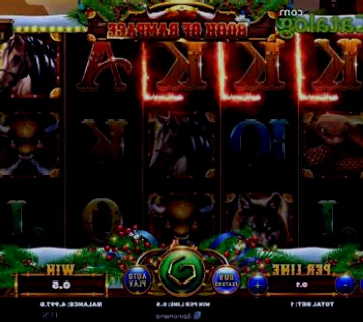 Book of Rampage Christmas Edition slot
