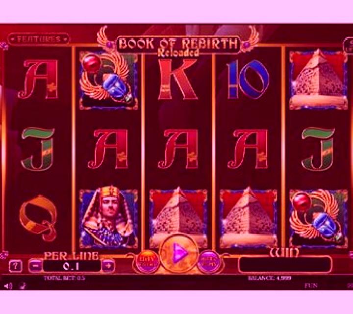 Book Of Rebirth Reloaded slot machine