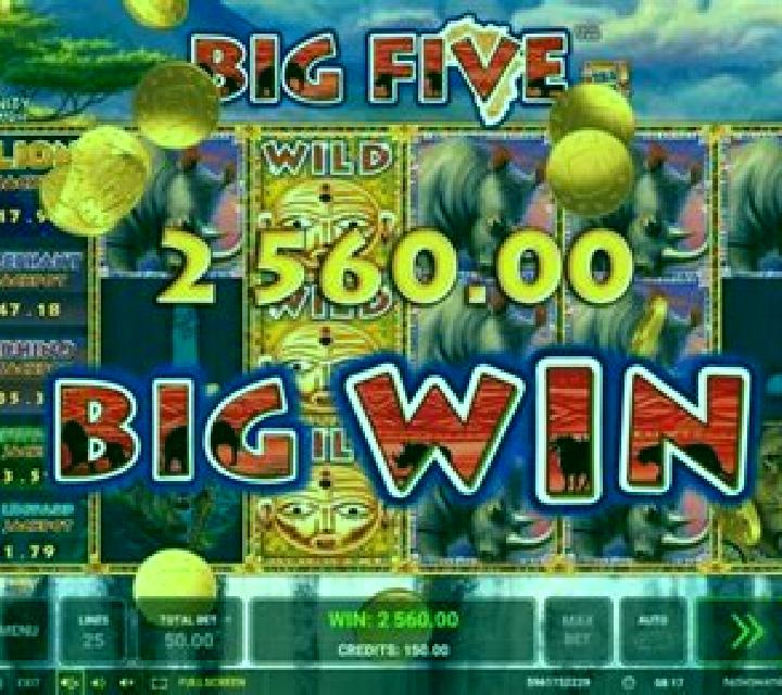 Book of Safari The Big Five slot machine