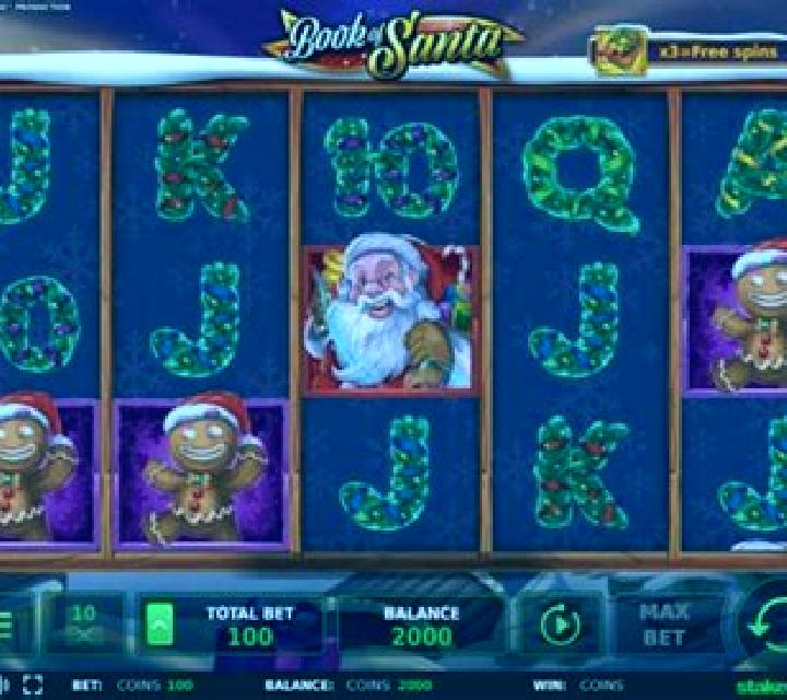 Book of Santa (StakeLogic) slot machine
