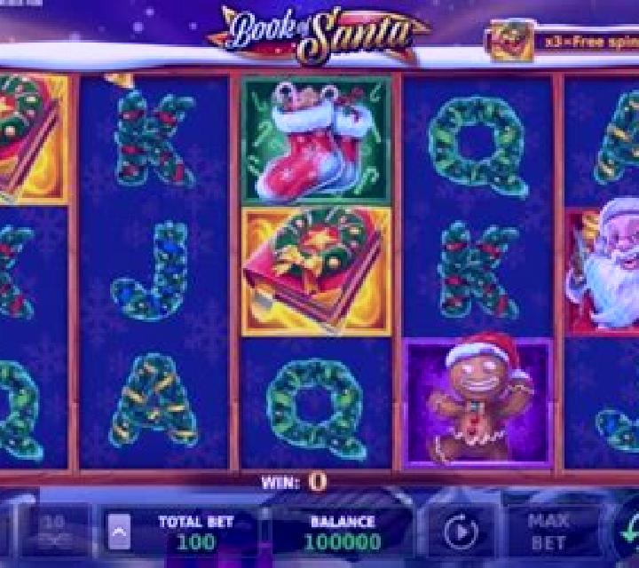 Book of Santa (StakeLogic) slot
