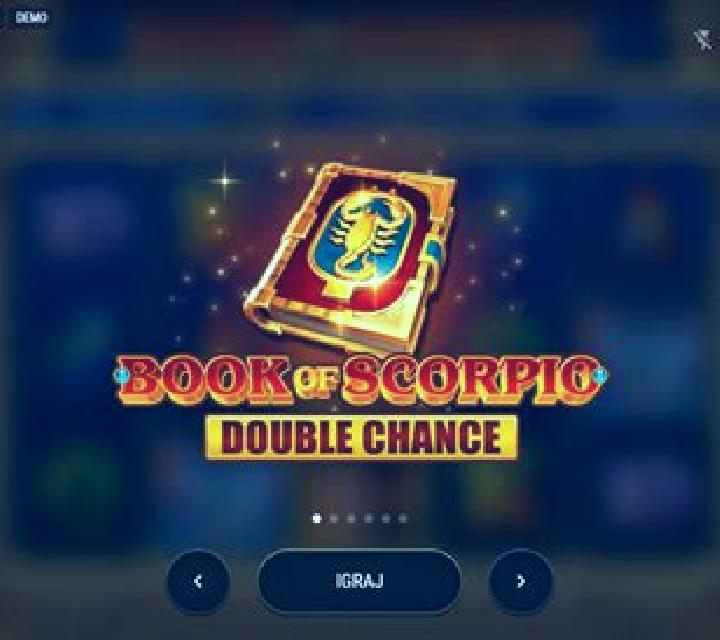 Book of Scorpio Double Chance slot machine