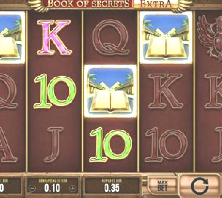 Book of Secrets Extra slot