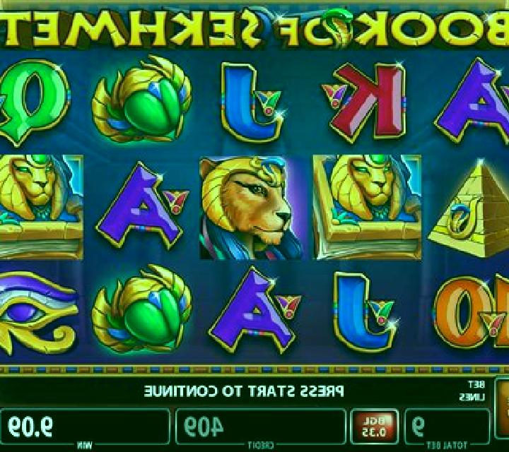 Book of Sekhmet Deluxe slot game