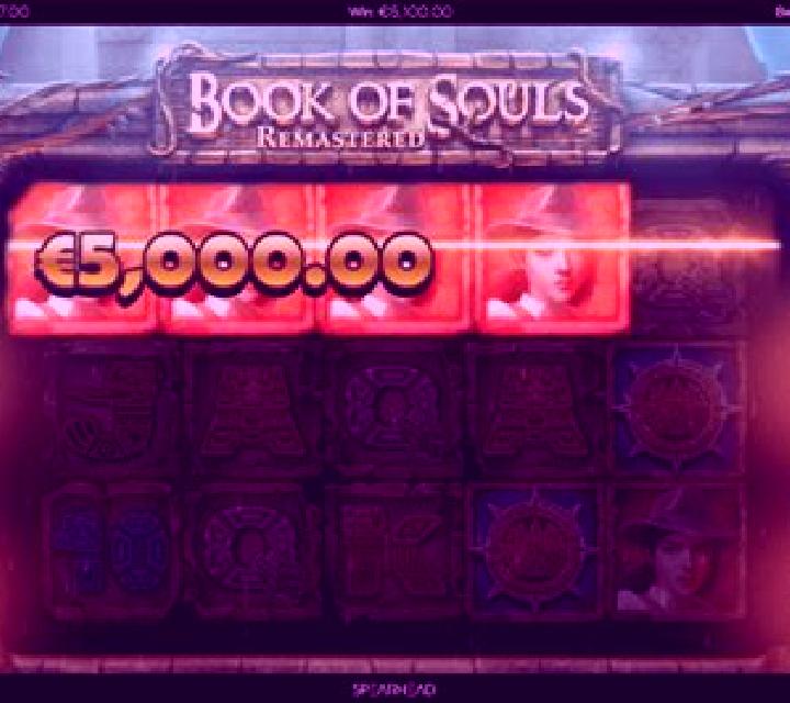 Book of Souls Remastered slot machine