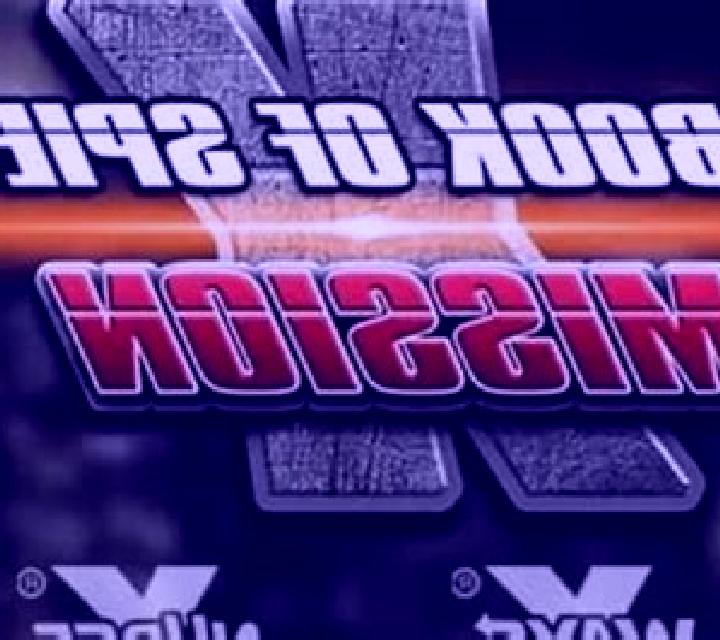 Book of Spies Mission X slot