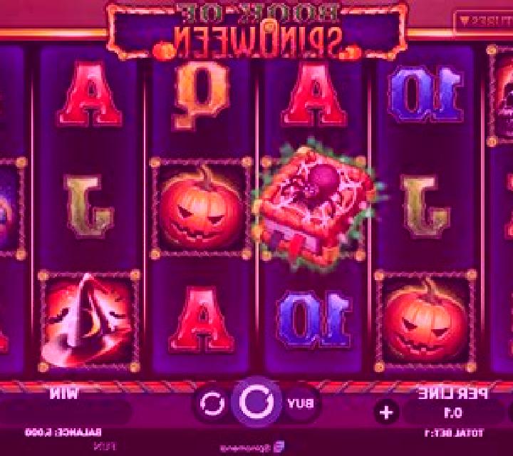 Book of SpinOWeen slot machine