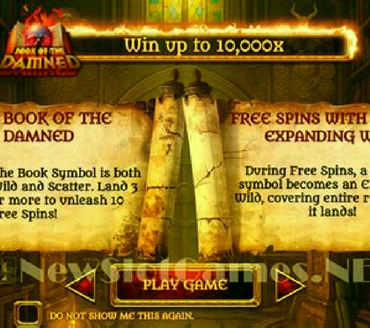 Book of the Damned slot