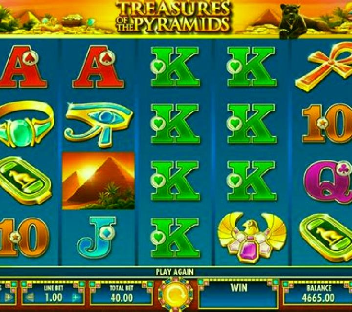 Book of the Pyramids slot machine