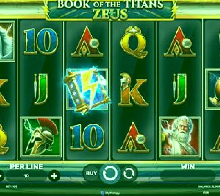 Book of the Titans - Zeus slot