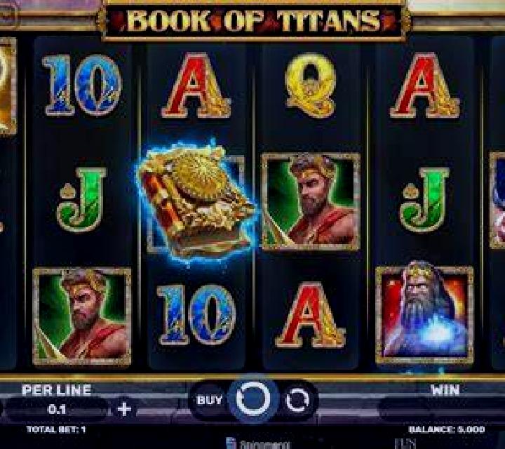 Book of Titans slot game