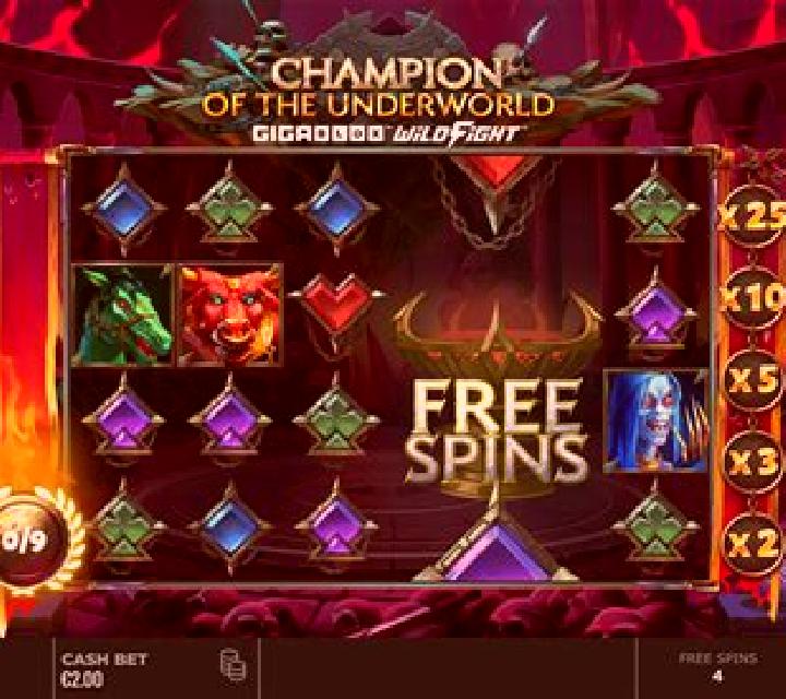 Book of Underworld slot game