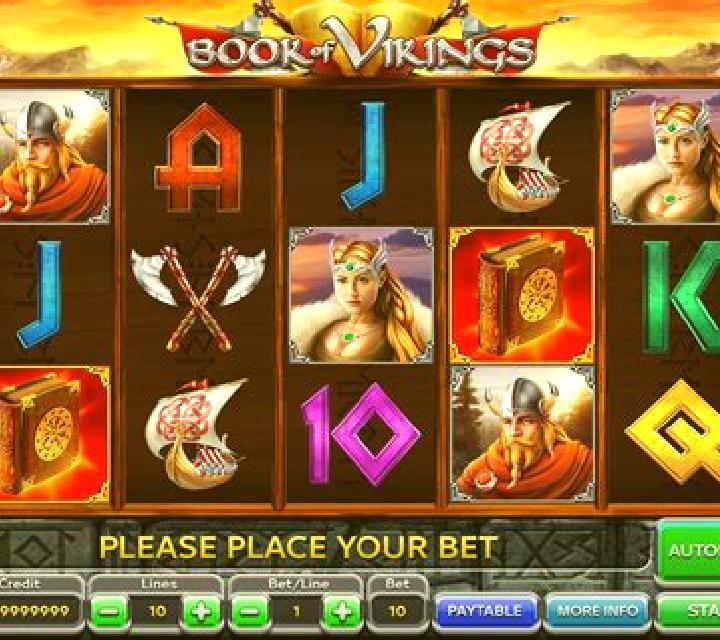Book of Vikings slot game