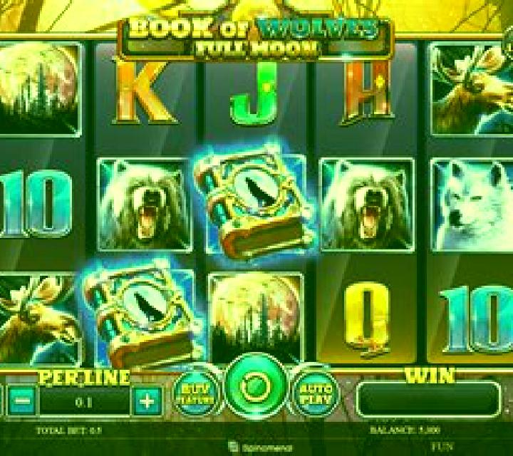 Book Of Wolves - Full Moon slot
