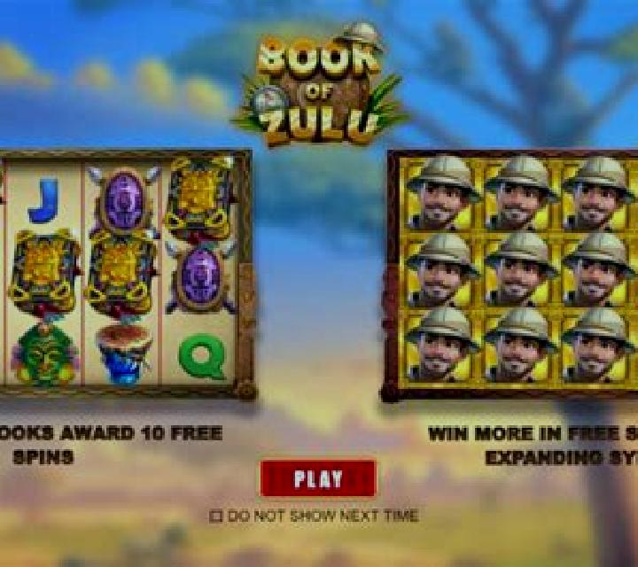 Book of Zulu slot machine