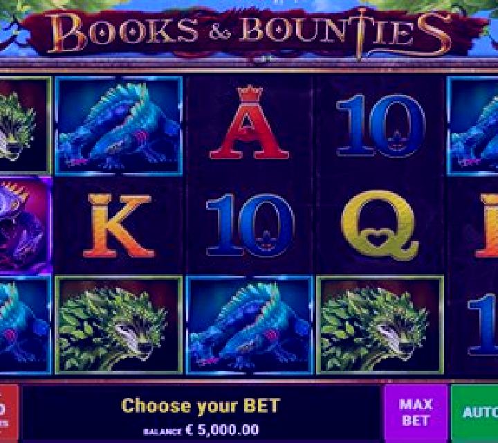 Books and Bounties slot machine